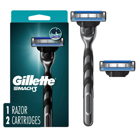 Gillette Mach3 Razor - 2 Cartridges
